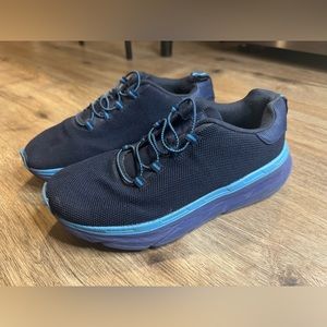 STQ Women’s Breathable Slip On Walking Shoe Cushioned Sneakers Blue Size 7